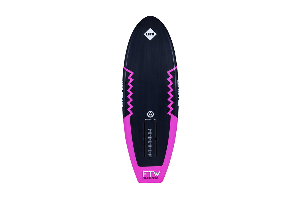 Foil the World 4'3"x 17.6"x 2.3"- 25L w/board bag