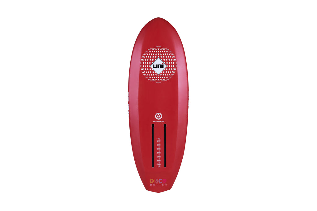 Disco Butter 4'4"x 18"x 2.6" - 27L w/board bag