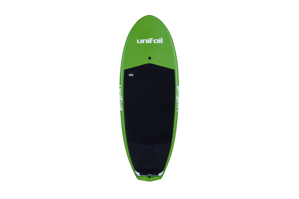 Disco Butter 4'4"x 18.5" x 3"- 32L w/board bag