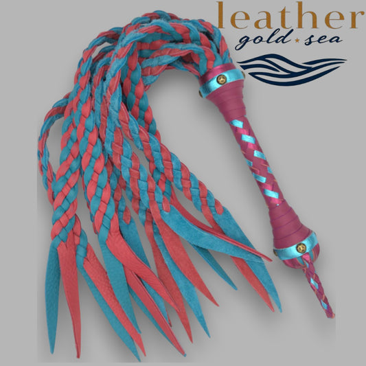 Handmade Suede Flogger – Genuine Leather Craftsmanship
