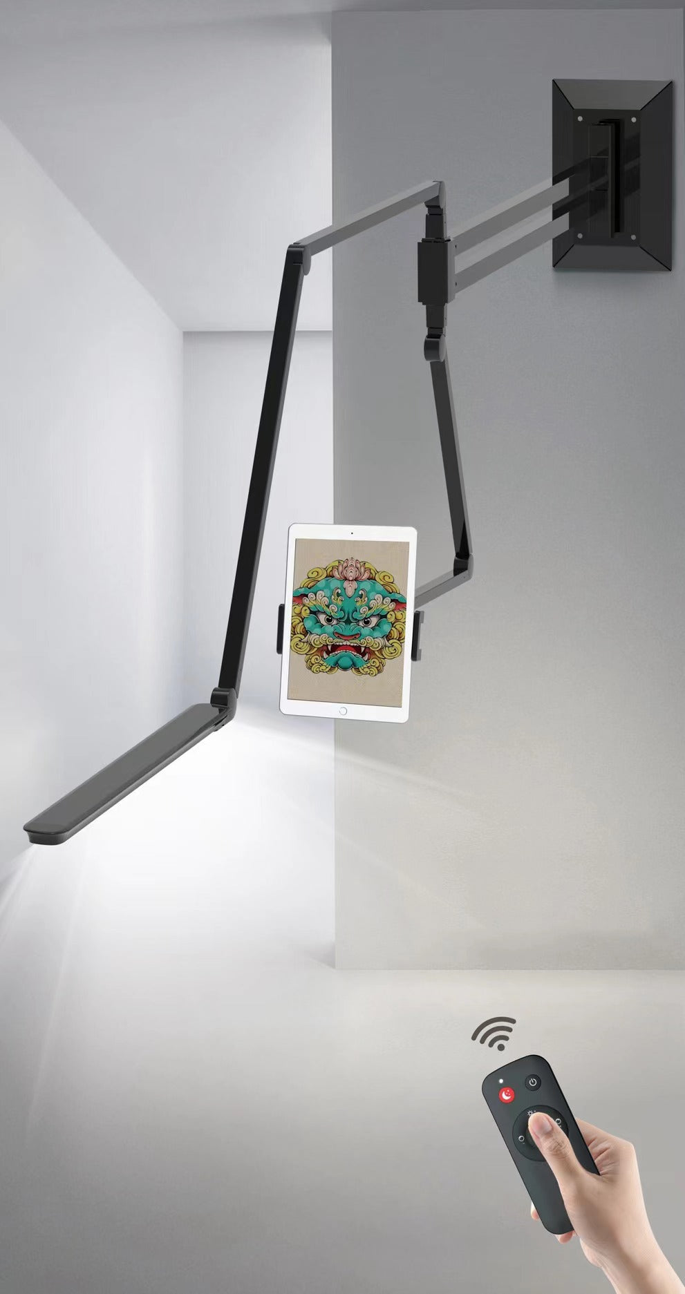 Multifunctional and Foldable work lamp---Wall mounted light