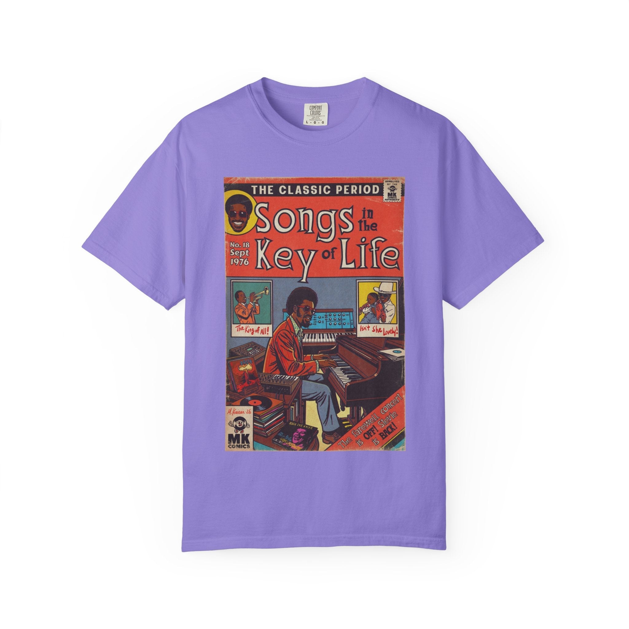 Songs in the Key of Life - Unisex Comfort Colors T-shirt