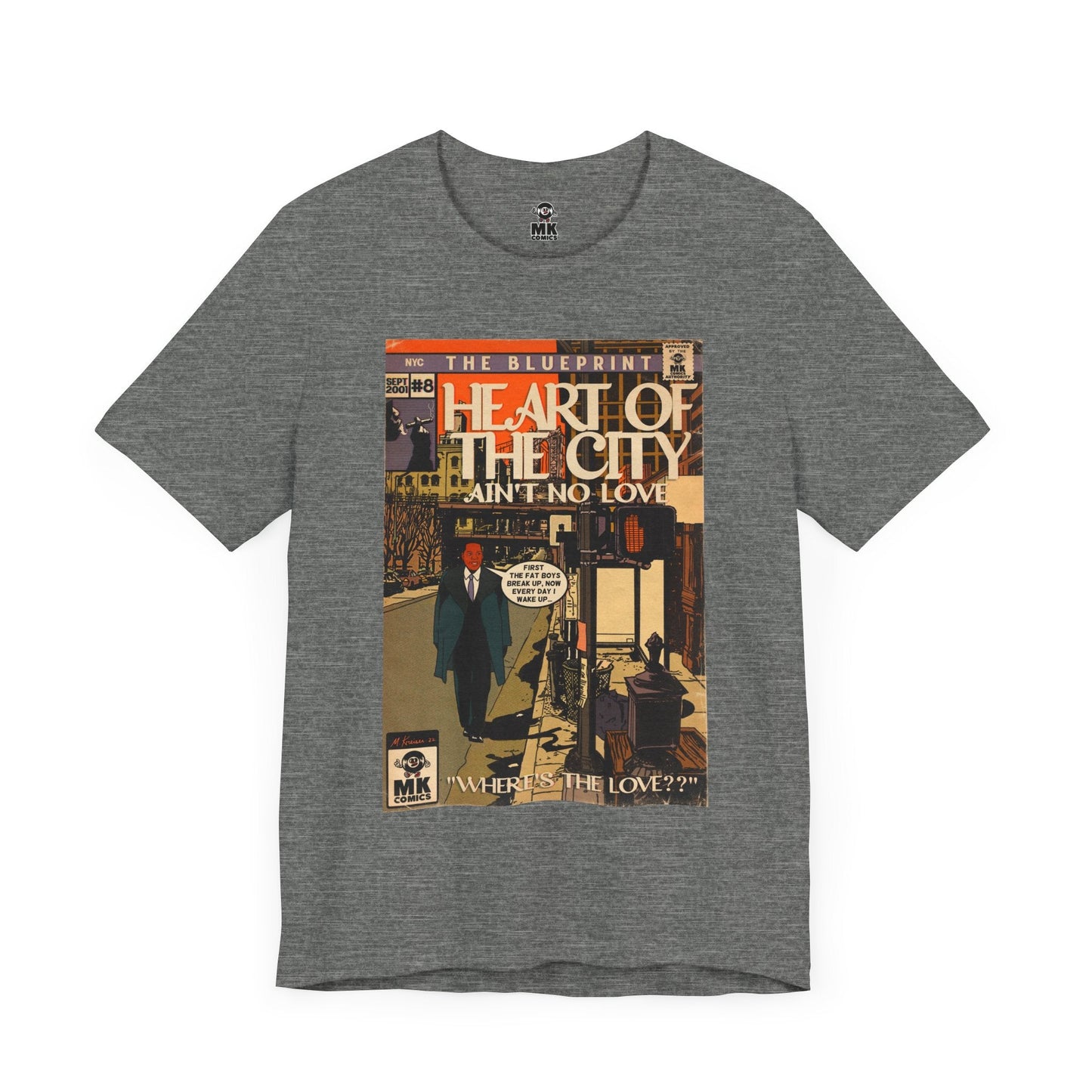 Heart of the City - Unisex Jersey Short Sleeve Tee