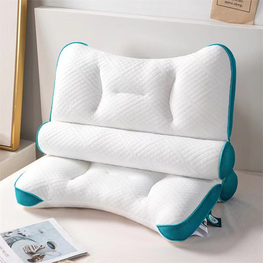 Washable Memory Foam Neck & Back Support Pillow