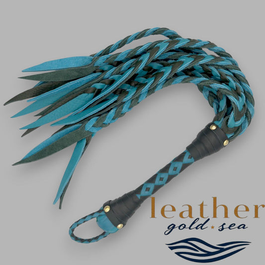 Flogger Whip – Handmade & Made in USA with Premium Leather