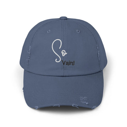 So vain Unisex Distressed Cap