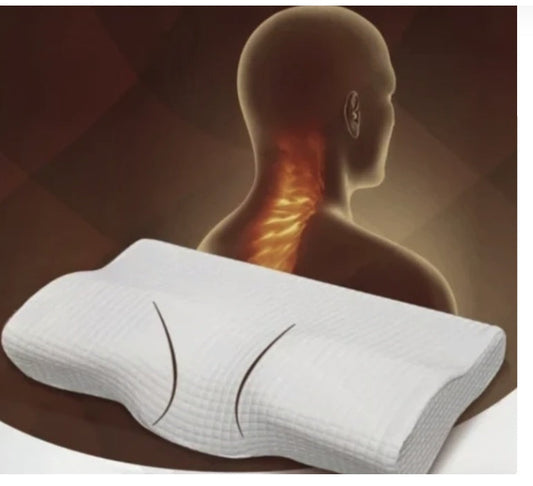 Orthopedic Latex Neck Pillow - Slow Rebound for Optimal Support