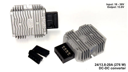 DC-DC Converters: step up/down transformers for 12V, 24V & 48V