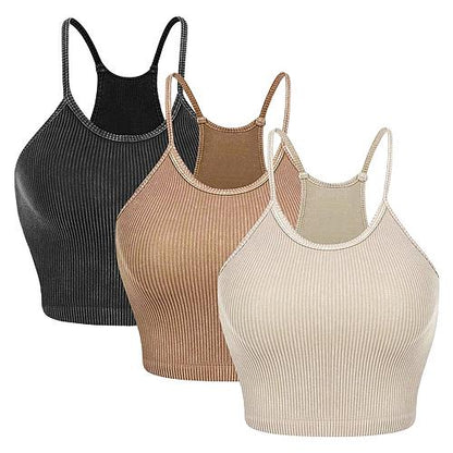 3 Pack Women Crop Top