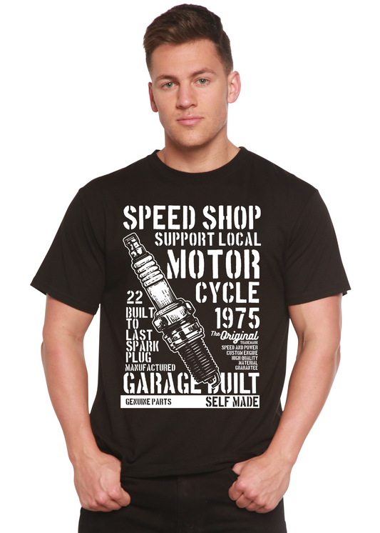 Spark Plug Spun Bamboo® Men's Bamboo Viscose/Organic Cotton Short Sleeve Graphic T-Shirt