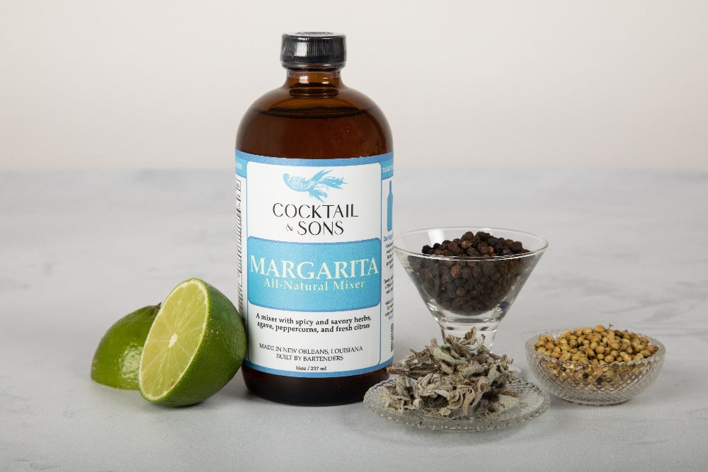 Margarita Mixer | Agave, Whiskey, & Beyond: The Pro-Grade Botanical Blend (16oz)