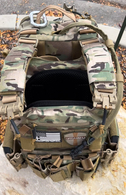 FULL KIT COMBO Crusader 2.0 V4 Armor COMBO PACKAGE LIGHTWEIGHT LEVEL IV (2) 10x12 Front/Back Plates, Mission Plate Carrier Bag