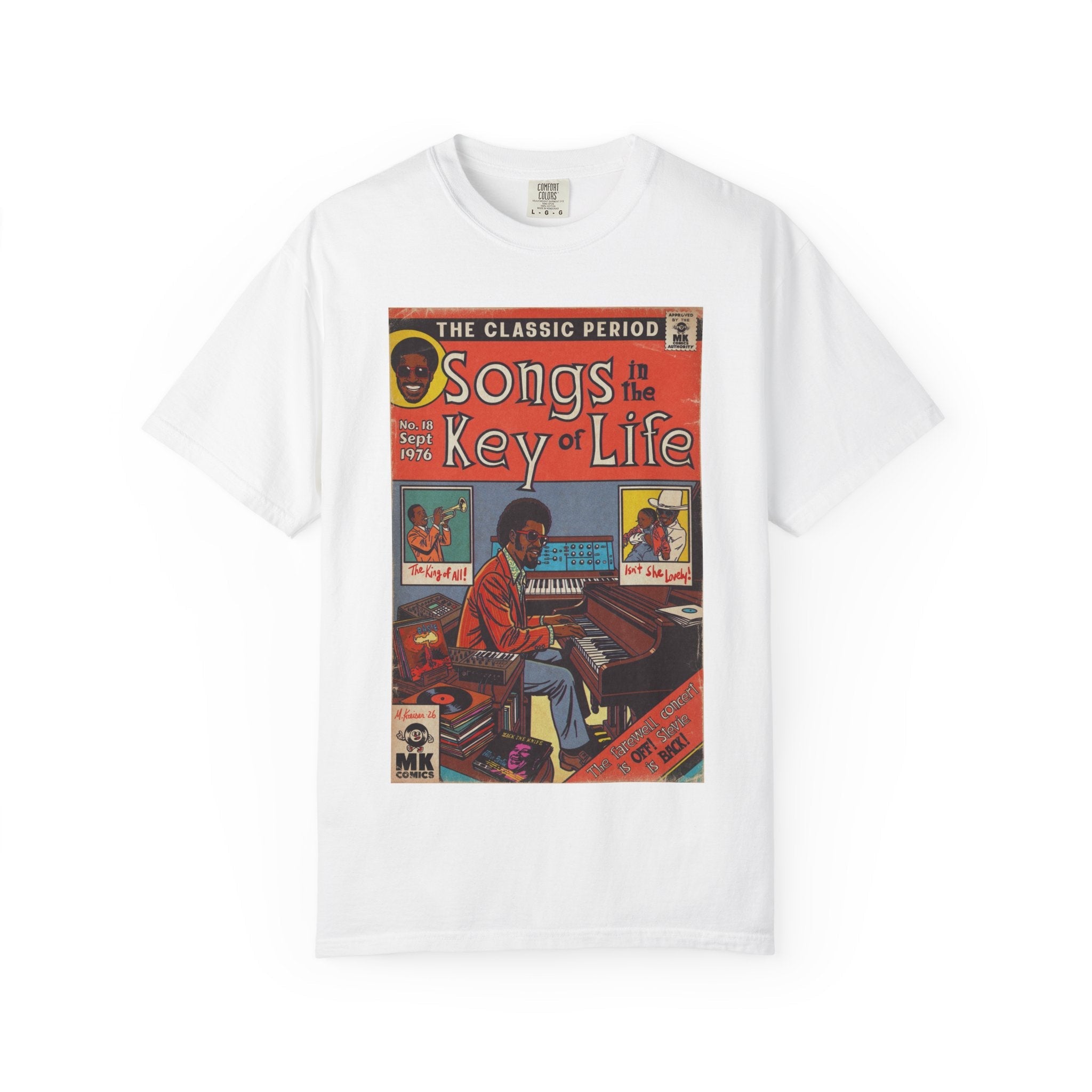 Songs in the Key of Life - Unisex Comfort Colors T-shirt