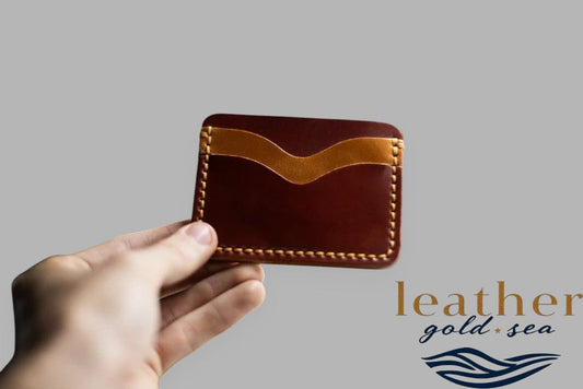 Card Holder Wallets – Dual Brown Leather