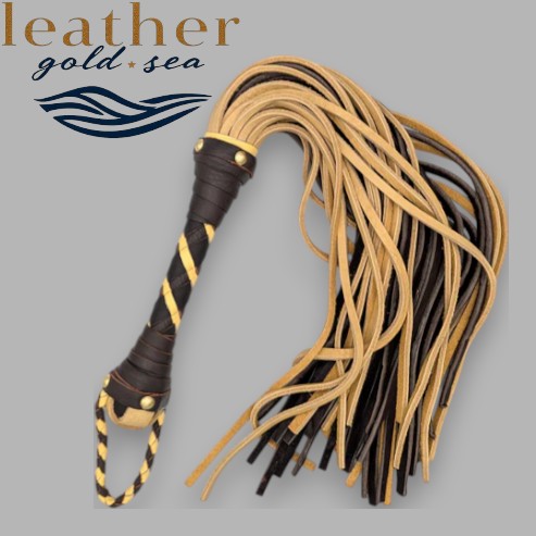 Suede Flogger – Handmade, Genuine Leather, Made in USA