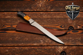 Handmade Damascus Fillet Knife – Rosewood Handle