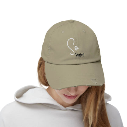 So vain Unisex Distressed Cap