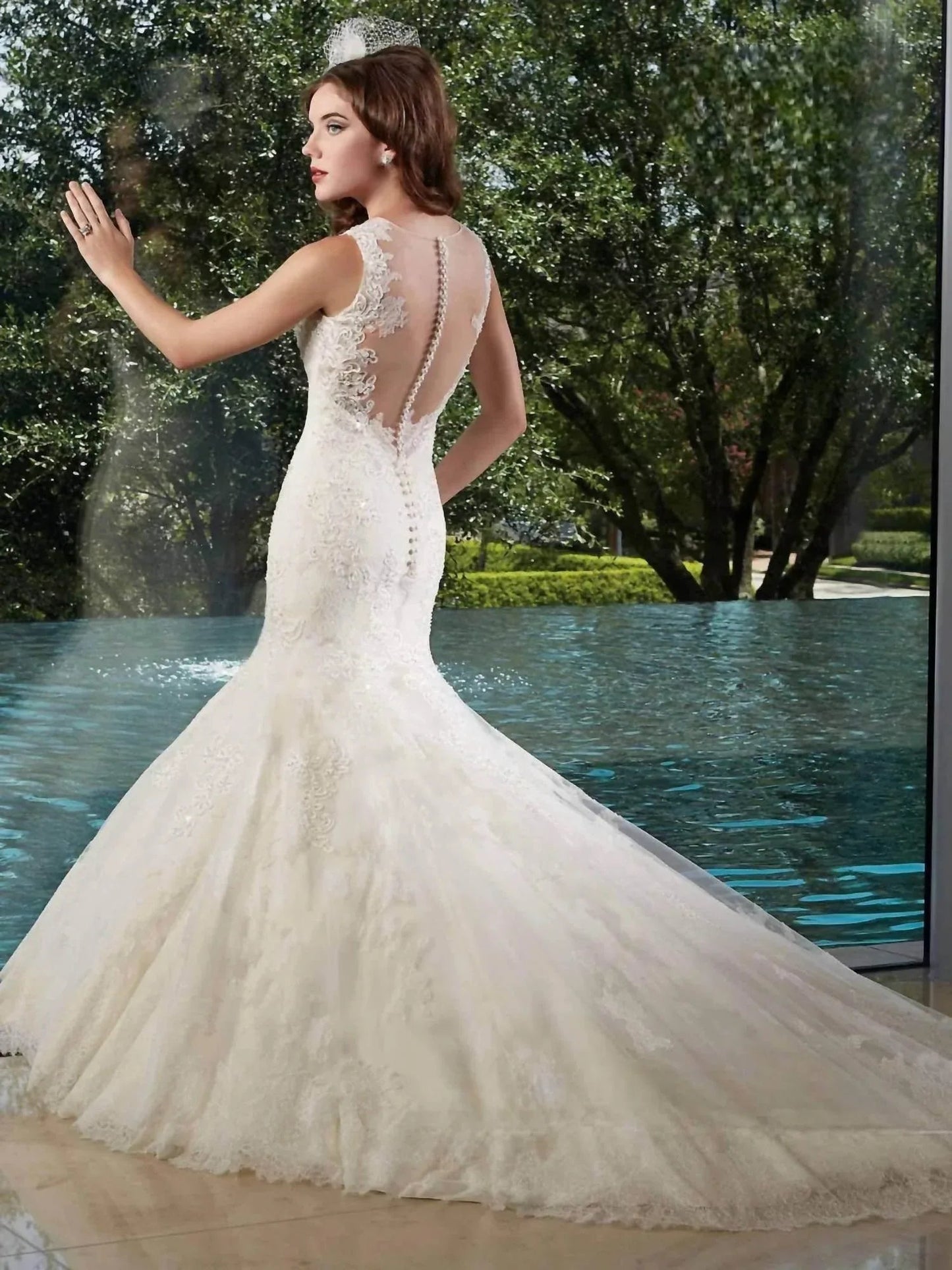 Mermaid Trumpet Lace Dress