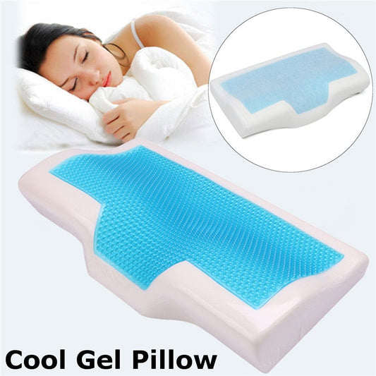 Cool Gel Memory Foam Pillow | Anti-Snore Neck Orthopedic