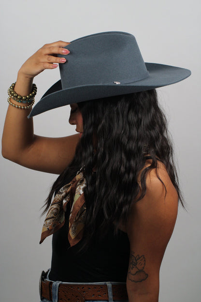 Mustang Cowboy Hat - Stone Blue
