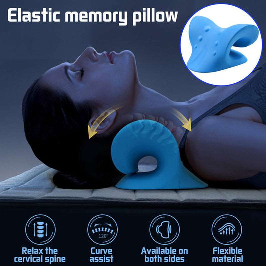 C-Type Cervical Spine Massage Pillow