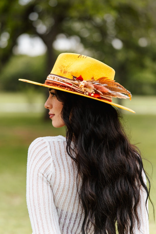 Golden Sunset Rancher in Yellow