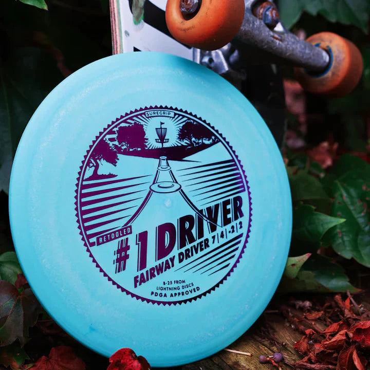 Lightning Sure Grip #1 Driver [Retool] Fairway Driver Golf Disc