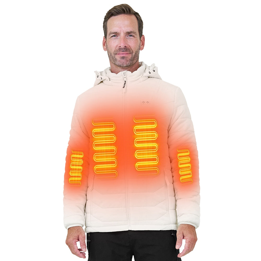 ANTARCTICA GEAR Lightweight Heating Jackets, Winter Coat For Women