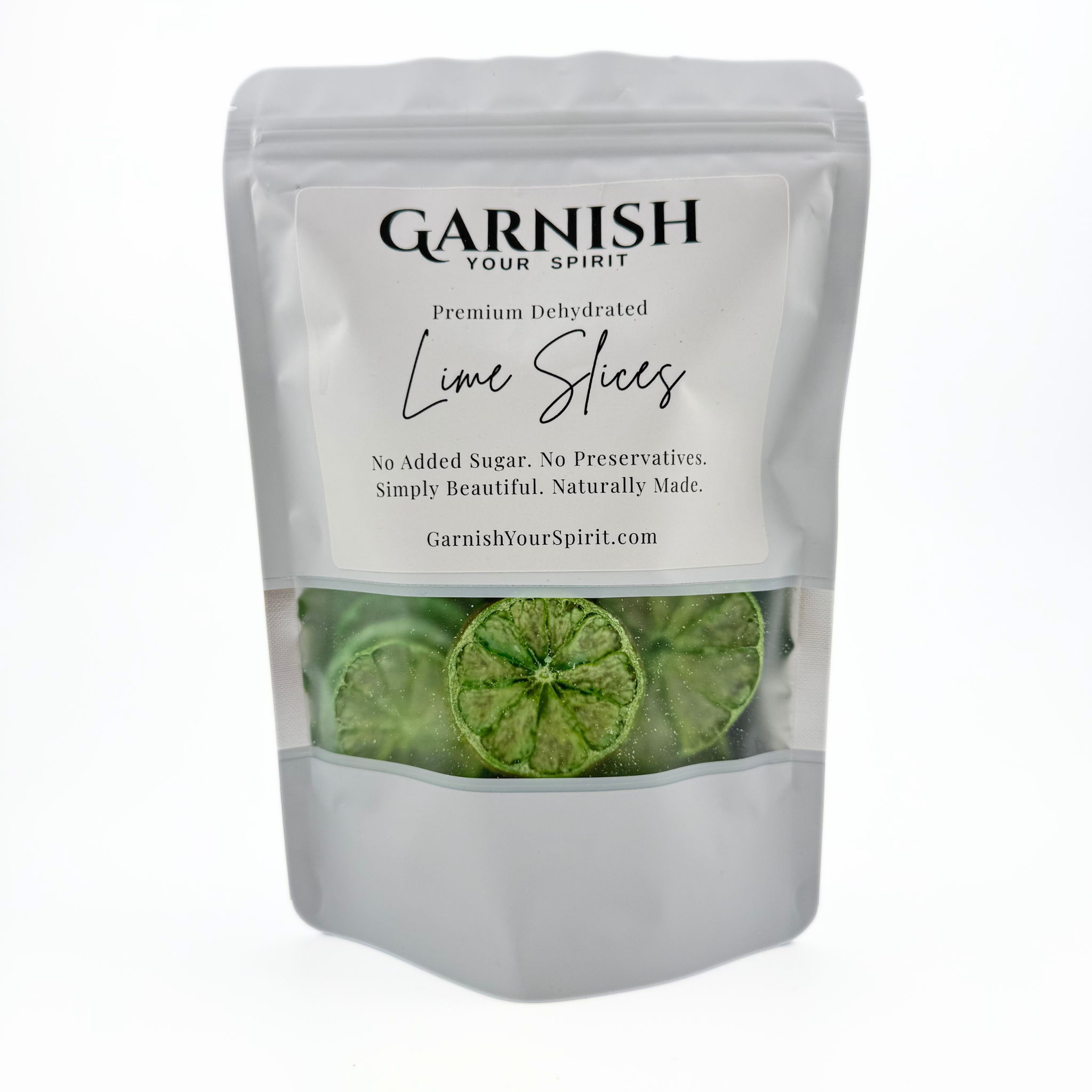 Sparkle Green Luster Dust Dried Decorative Lime Garnish