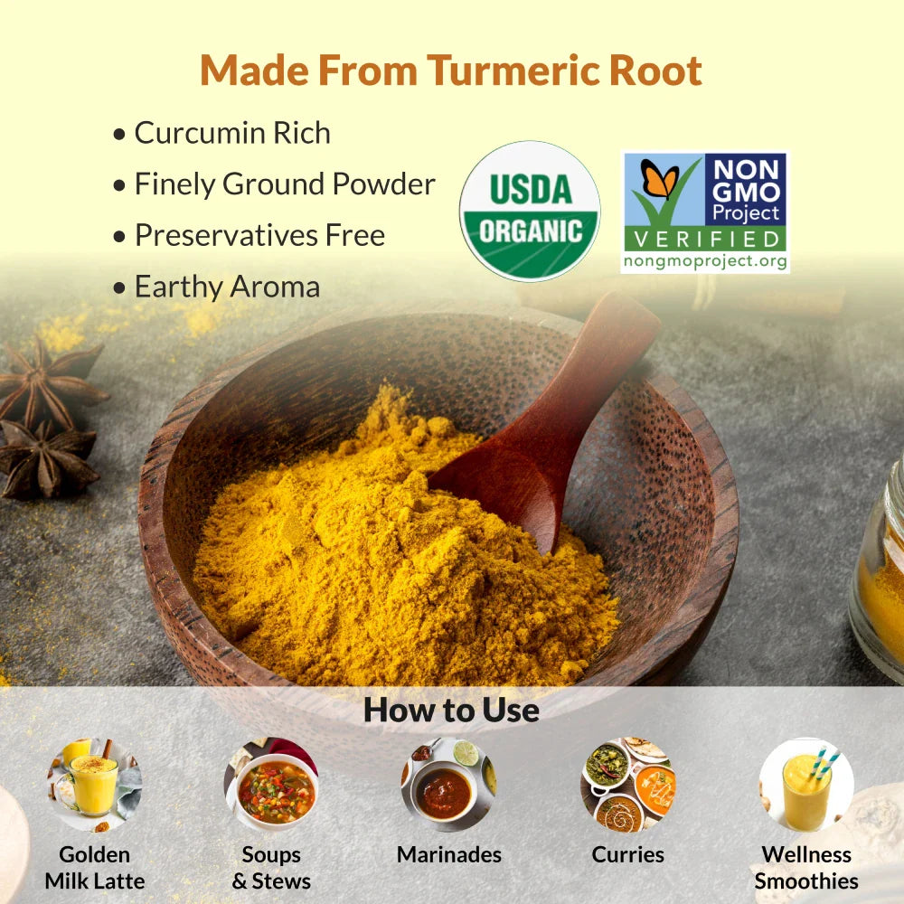 Organic Turmeric Root Powder