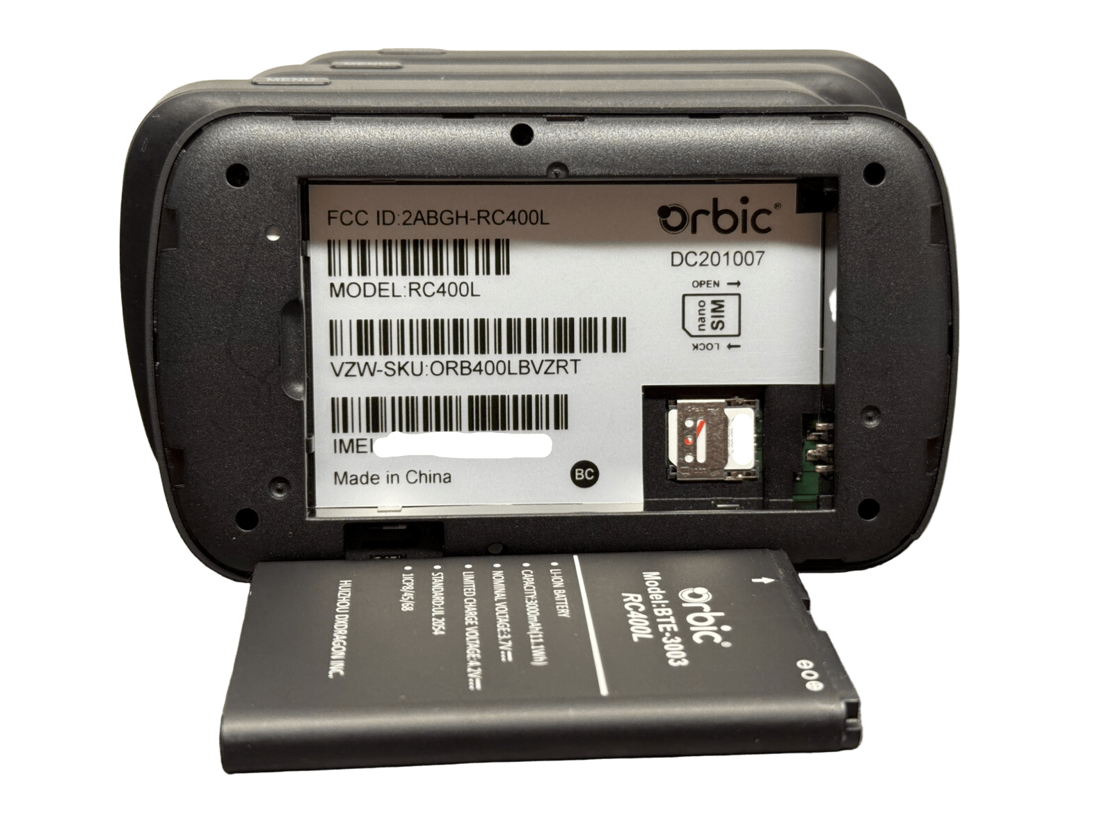 Open Box - RayHunter IMSI Catcher / Stingray Detector – Orbic RC400L Mobile Hotspot Professionally Installed • Updated • Fully Tested
