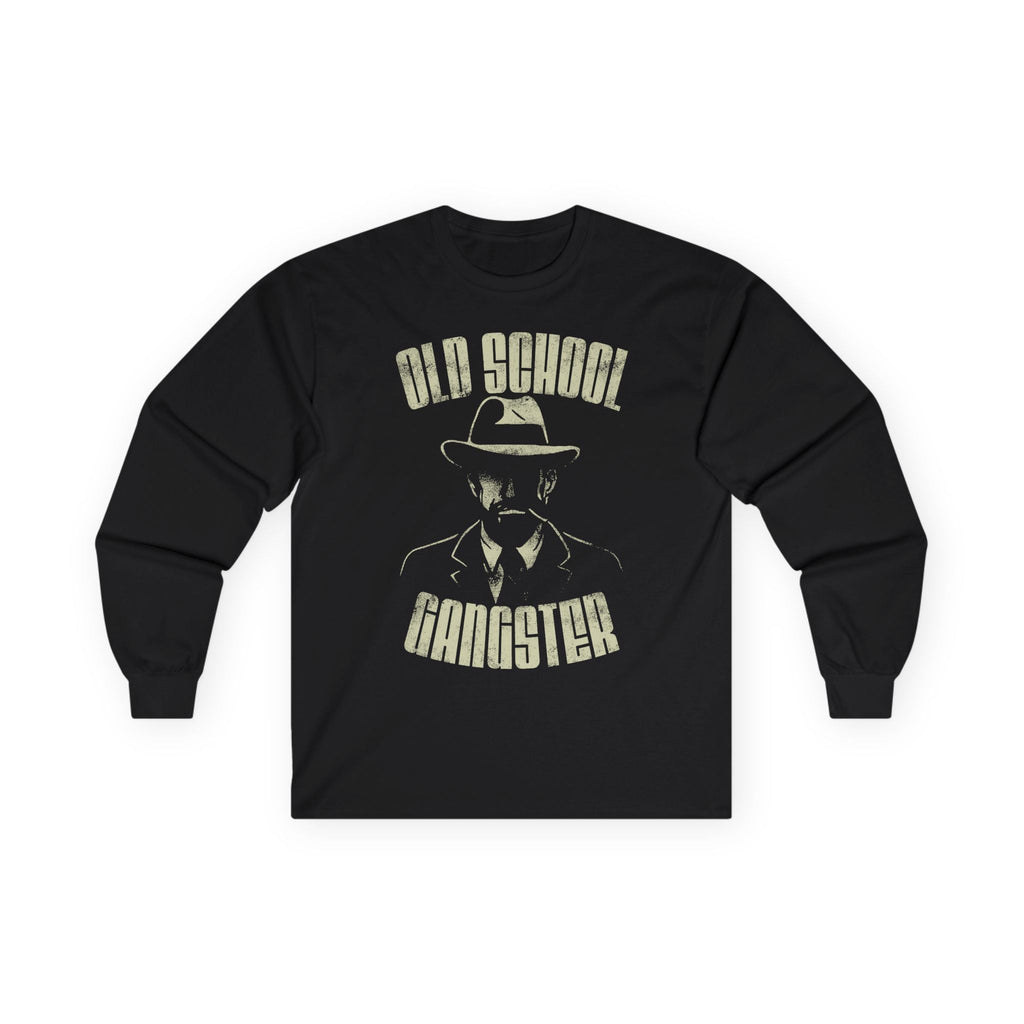 Old School Gangster Long Sleeve Tee