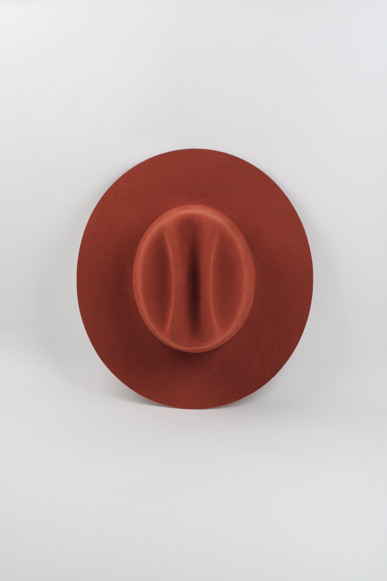 Dakota Cattleman Flat Brim Hat - Brick