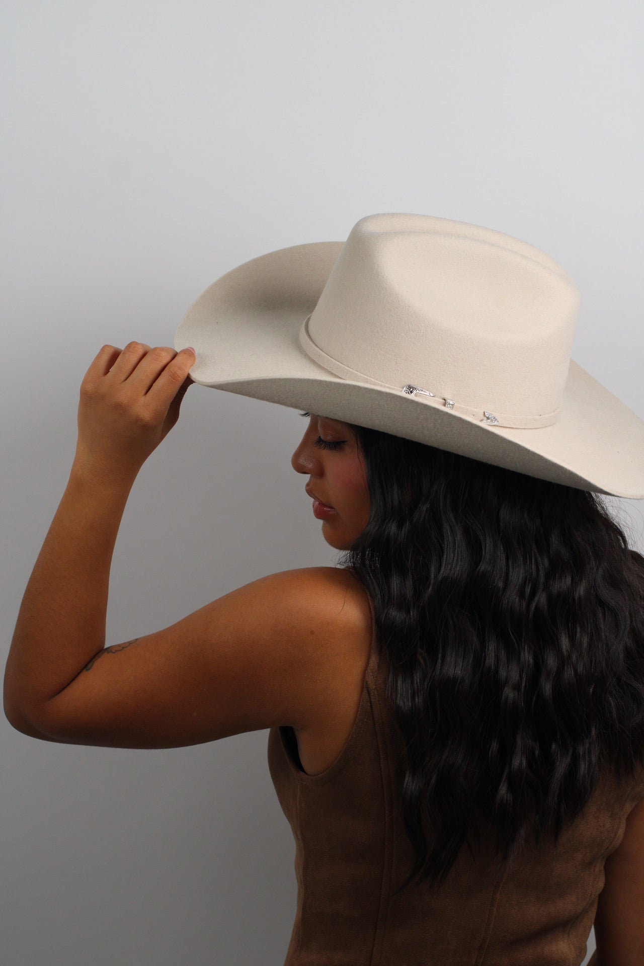Mustang Cowboy Hat - Cream