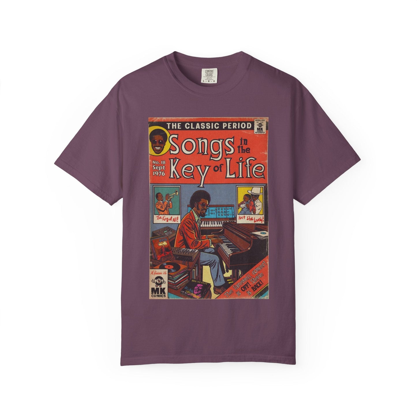Songs in the Key of Life - Unisex Comfort Colors T-shirt