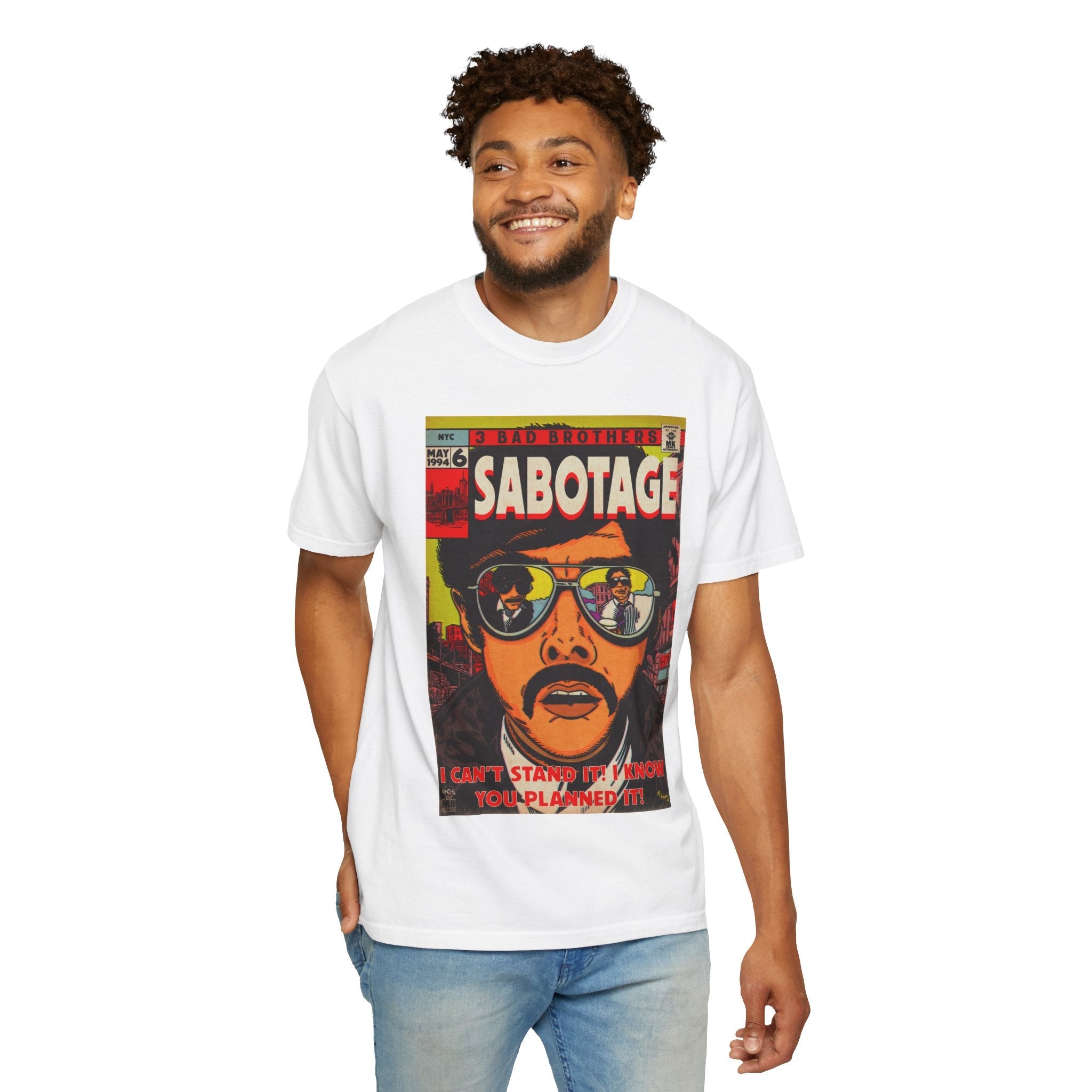 Sabotage - Unisex Comfort Colors Garment-Dyed Heavyweight Short Sleeve Cotton T-shirt