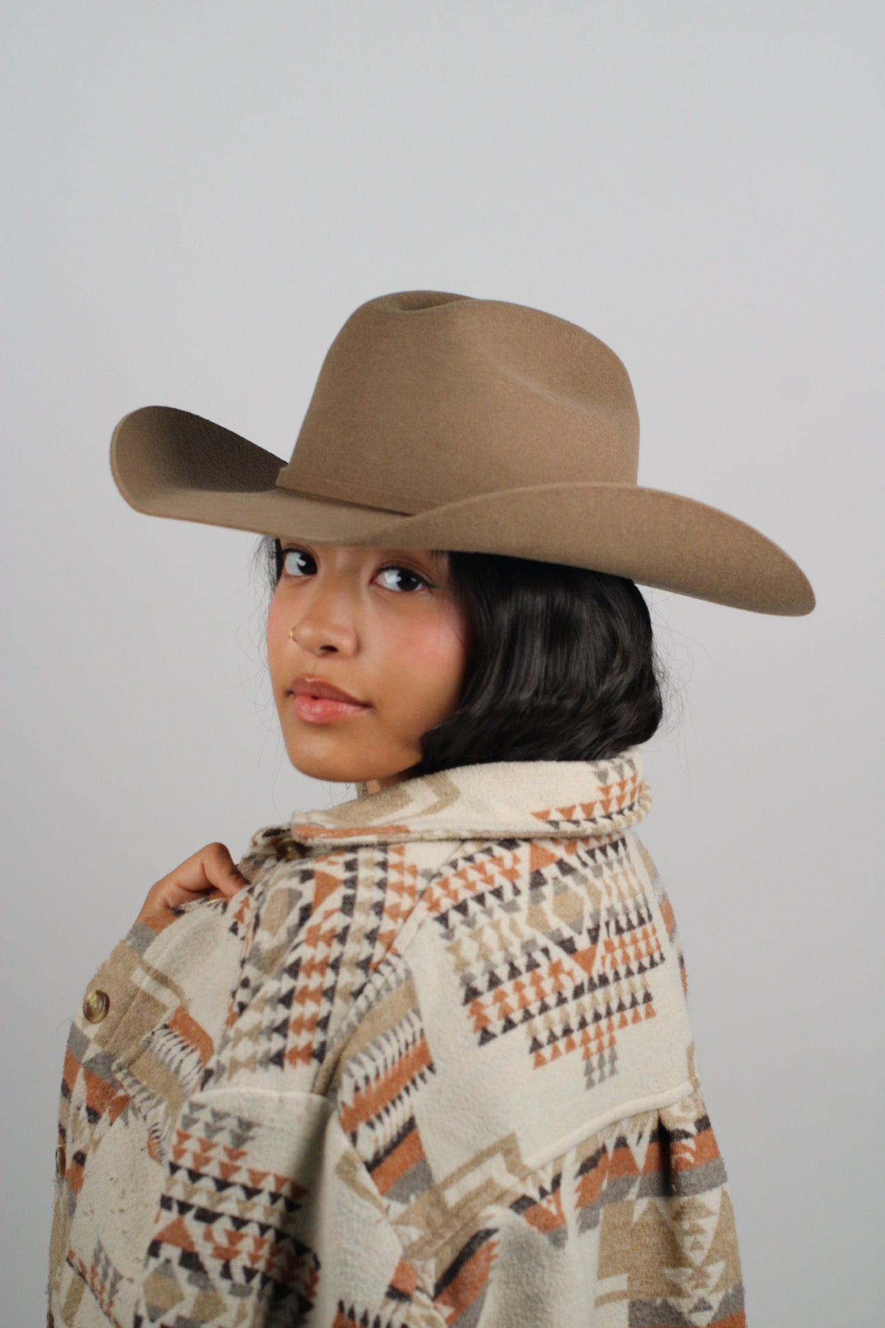 Mustang Cowboy Hat - Khaki