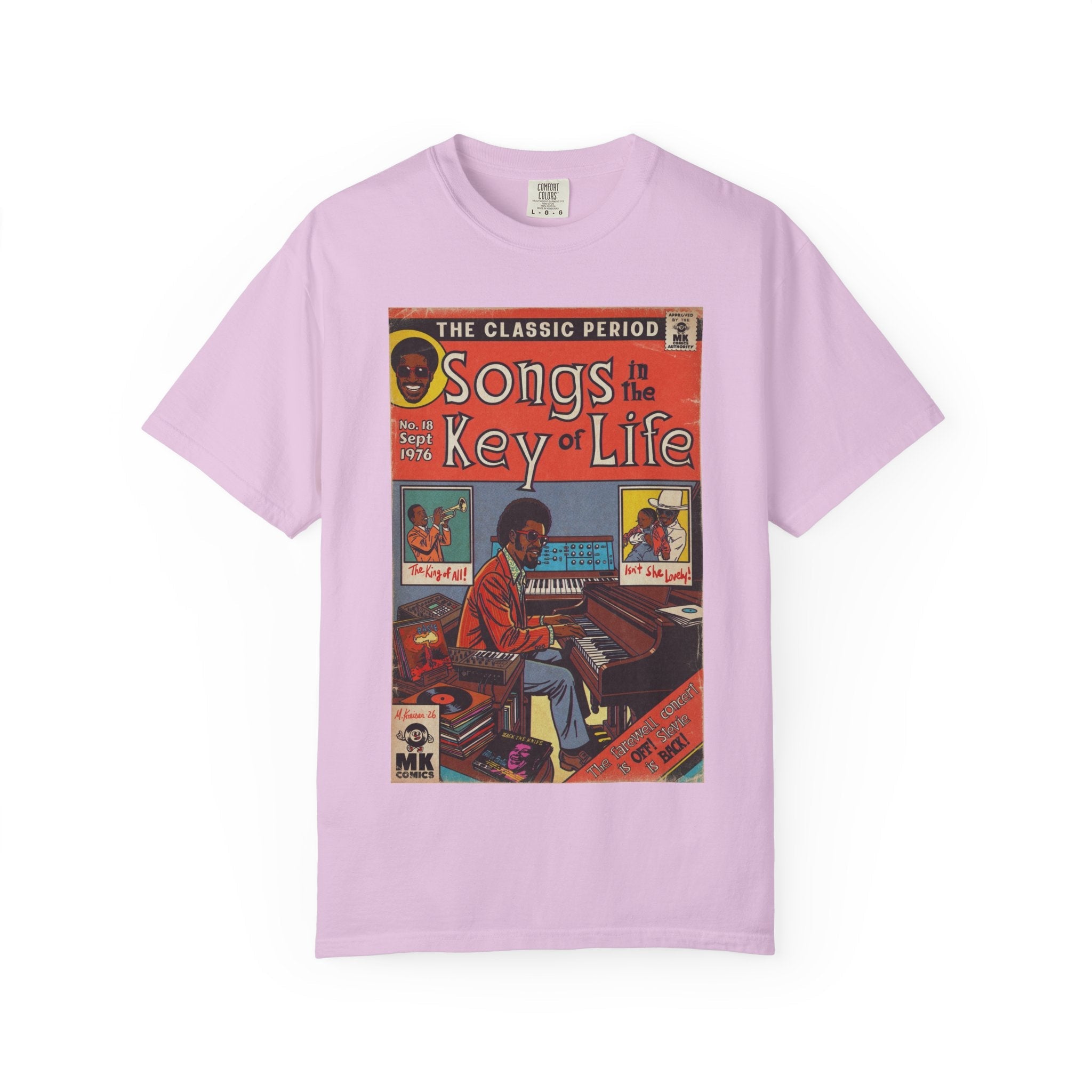 Songs in the Key of Life - Unisex Comfort Colors T-shirt