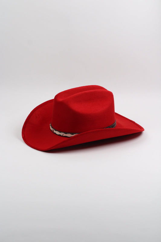 Durango Cowboy Hat - Lipstick Red