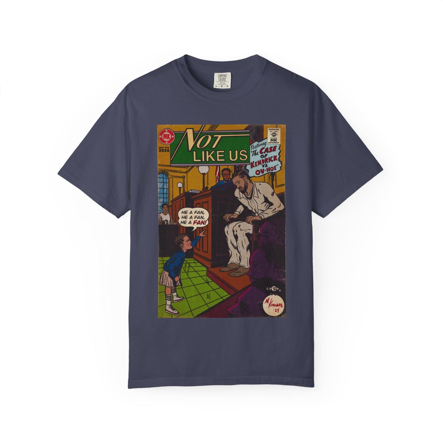 Not Like Us - Unisex Comfort Colors T-shirt
