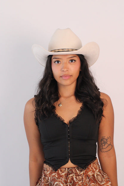 Durango Cowboy Hat - Ivory