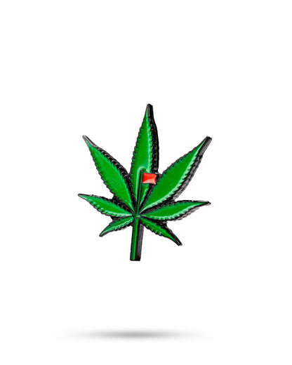 Pot Leaf Ball Marker