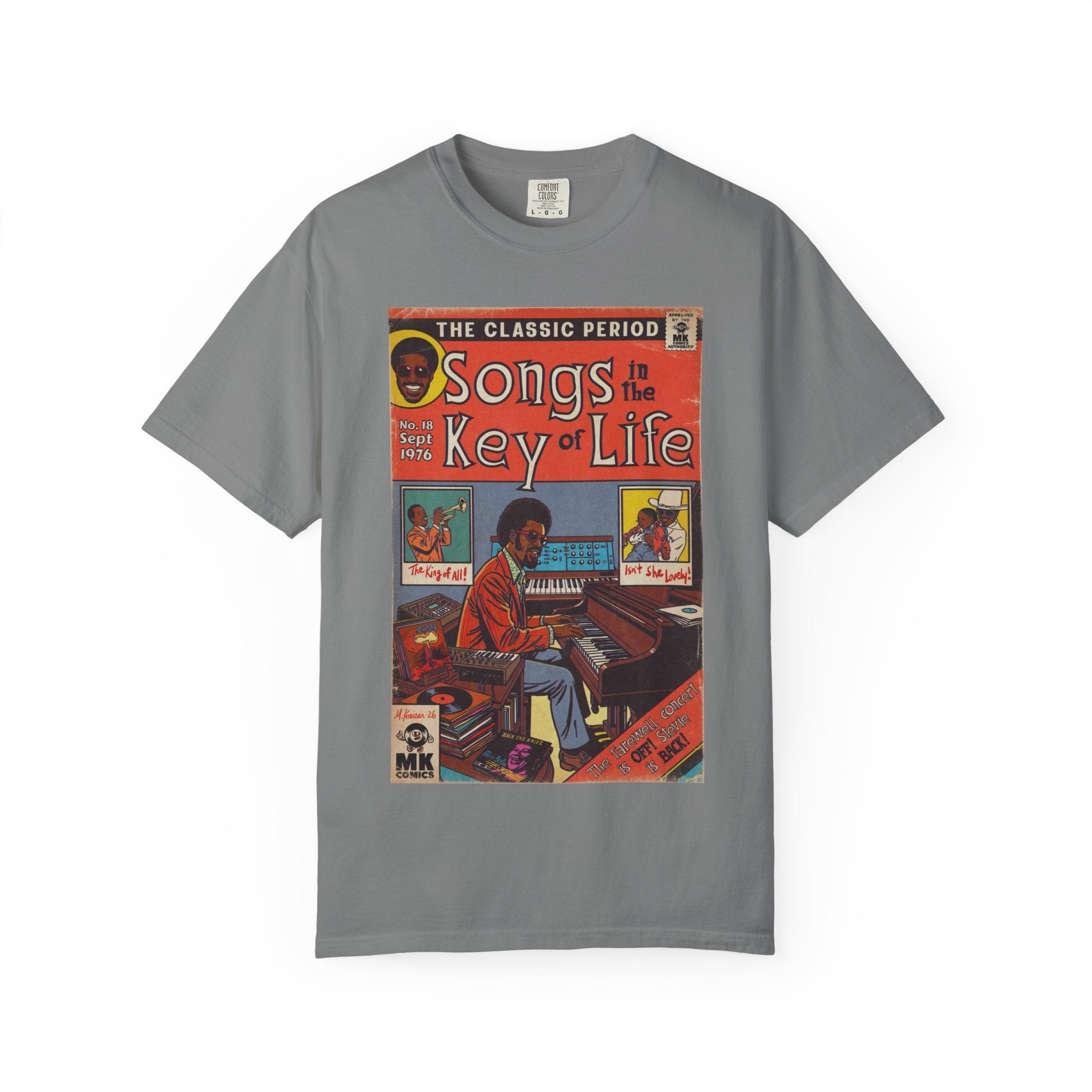 Songs in the Key of Life - Unisex Comfort Colors T-shirt