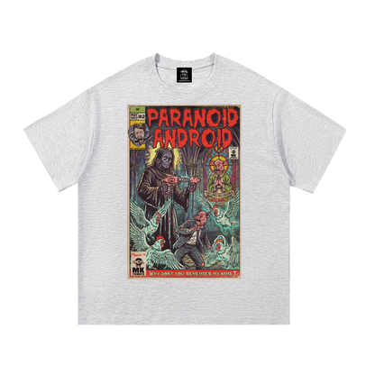 Paranoid Android - SIZE UP 1 SIZE - Essential Cotton T-Shirt