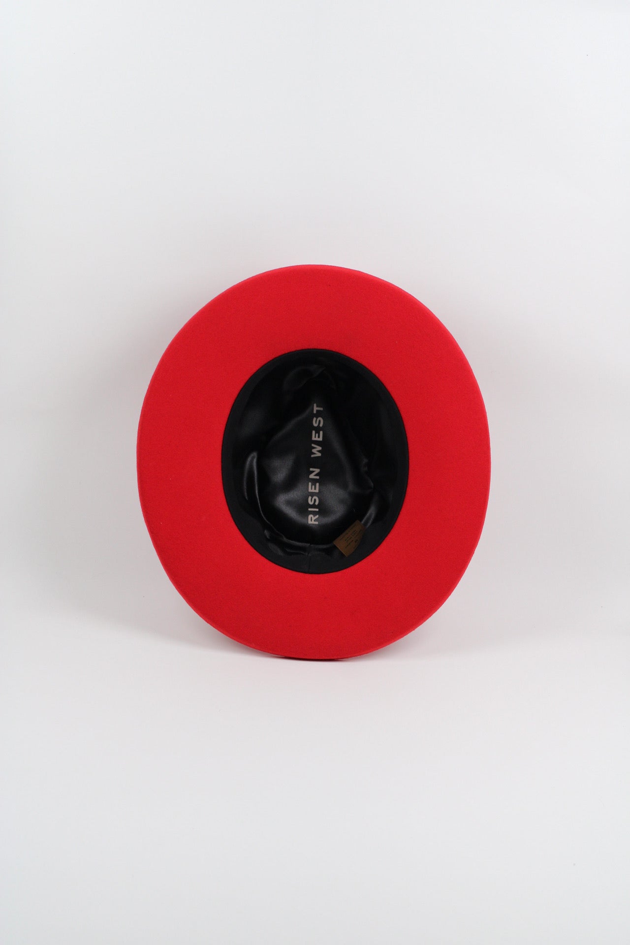 Harper Pencil Brim Hat - Cherry Red