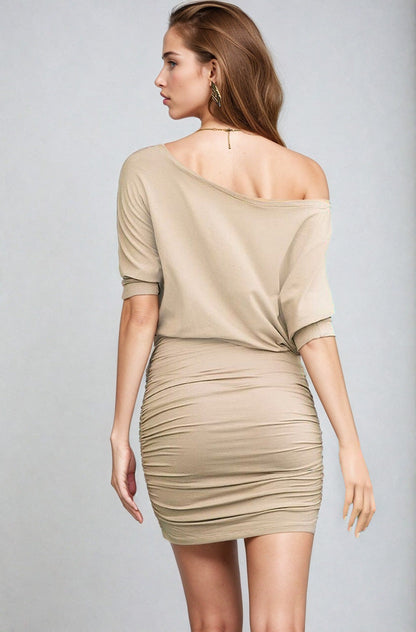 Off the Shoulder Mini Dress