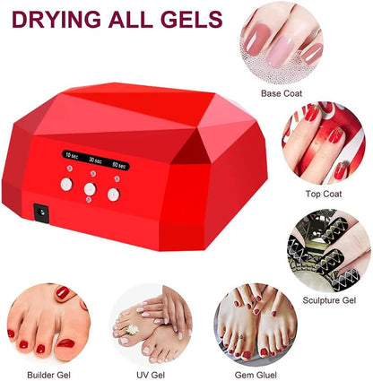 Portable UV Nail Gel Art Dryer