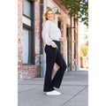 Vanessa - Black Bootcut Leggings
