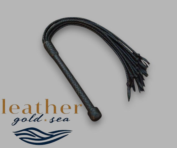 Rose Flogger – Handmade, Genuine Leather, Made in USA