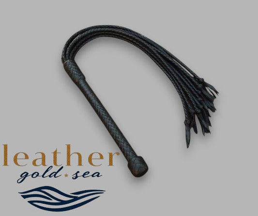 Rose Flogger – Handmade, Genuine Leather, Made in USA